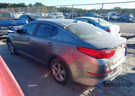 2014 Kia Optima Lx из США, поврежденный, VIN 5XXGM4A72EG272352
